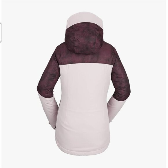 Volcom Burgundy and Pink Snowboard Ski Jacket - Picture 11 of 12